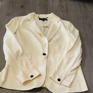 Cream Women's Tailored Blazer Jacket -Rag & Bone Sz 8